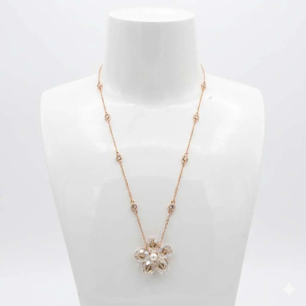 Collier FLORIA Beige