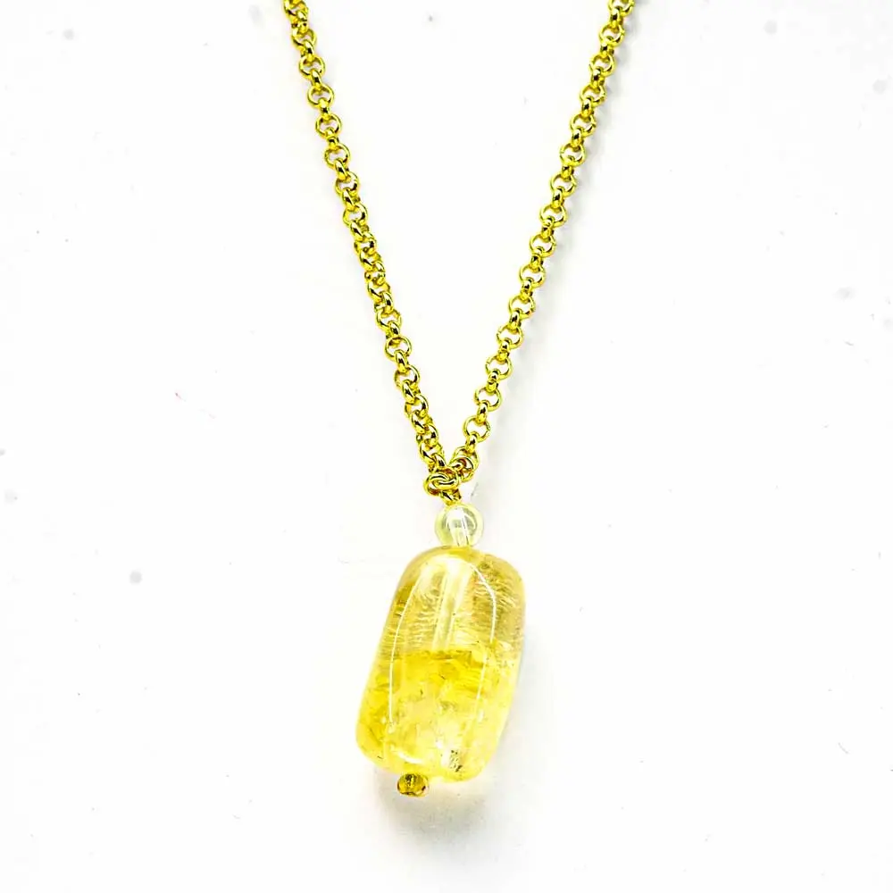 Collier HARMONIA citrine
