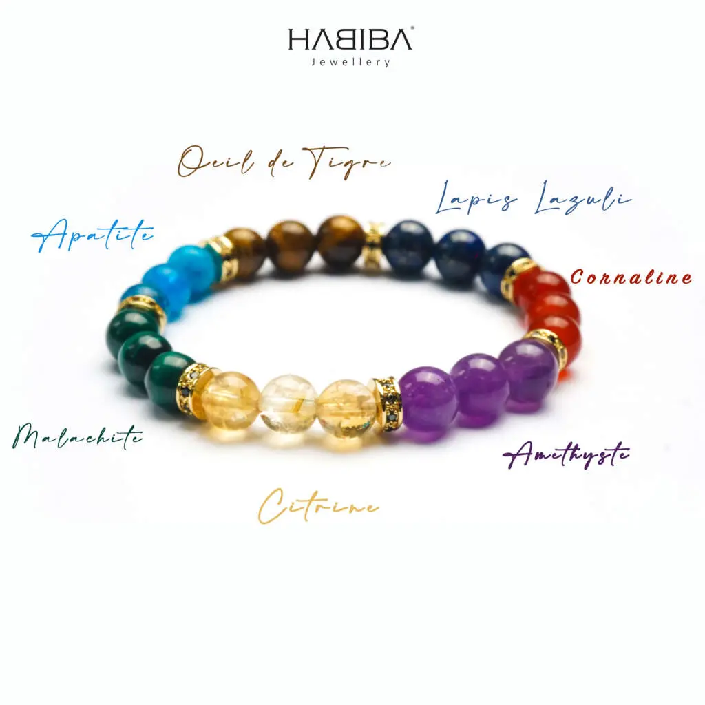 Bracelet 7 chakras