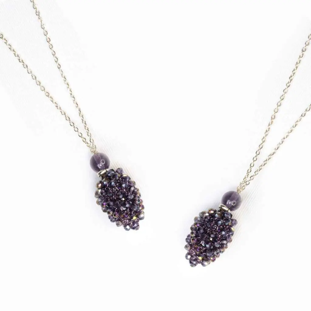 Collier SOFIA violet