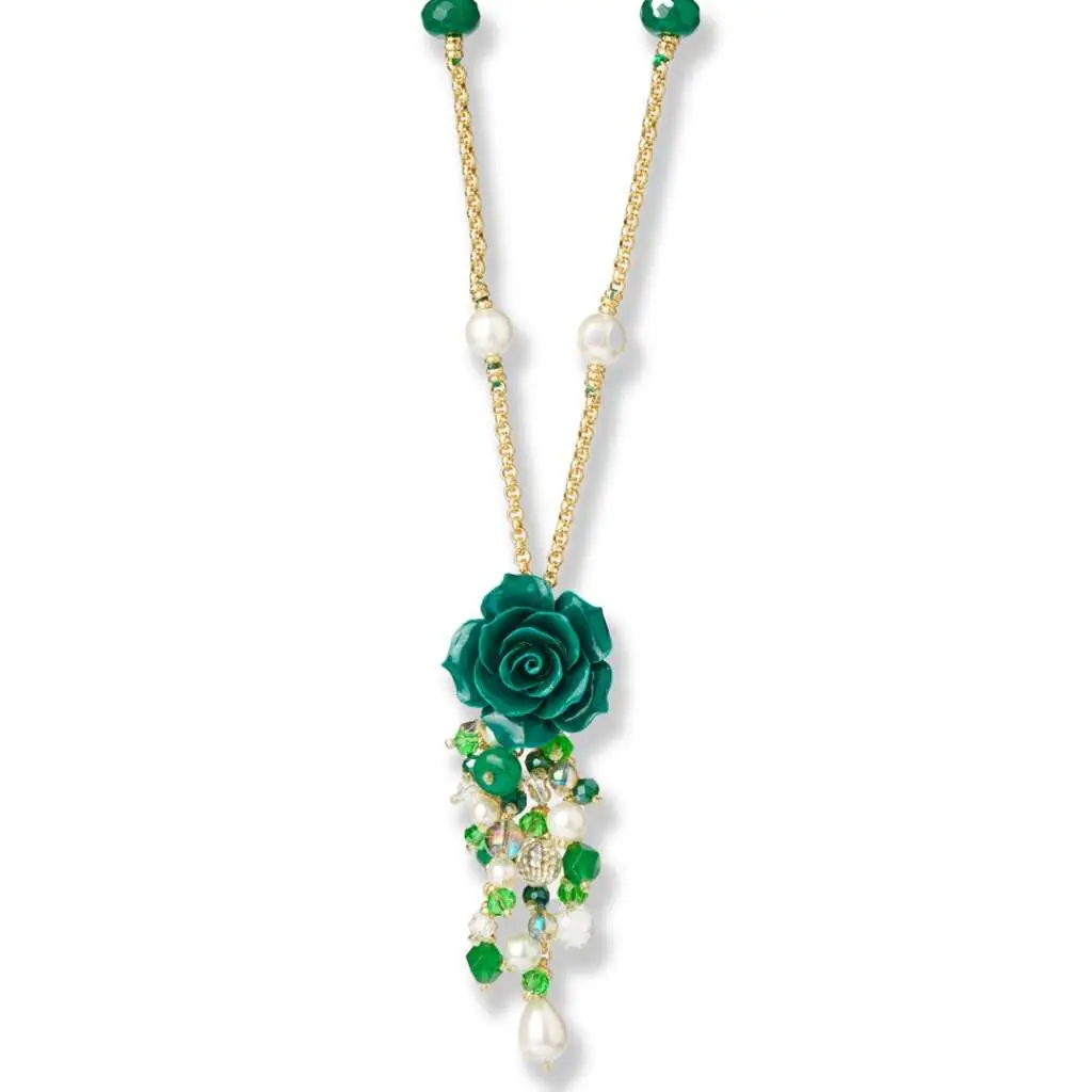 Collier FLORIA, VERT