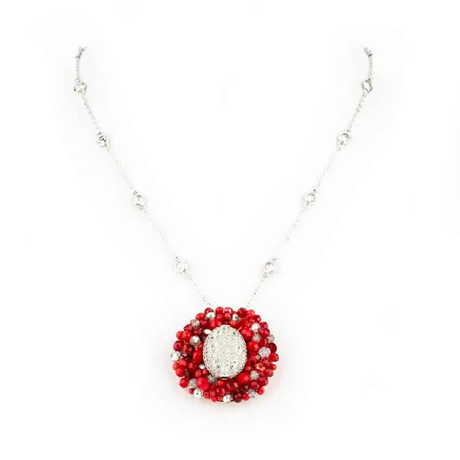 Pendentif SOFIA Rouge