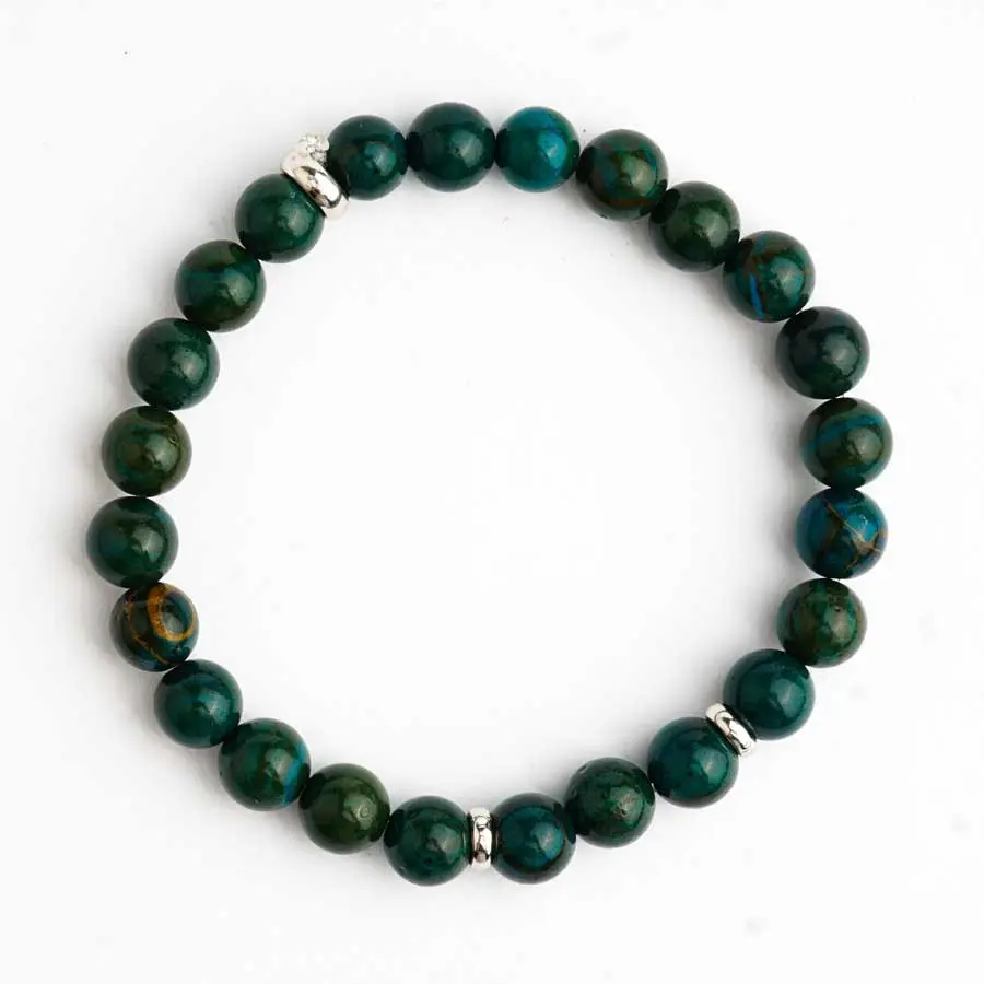 Bracelet Jaspe Héliotrope