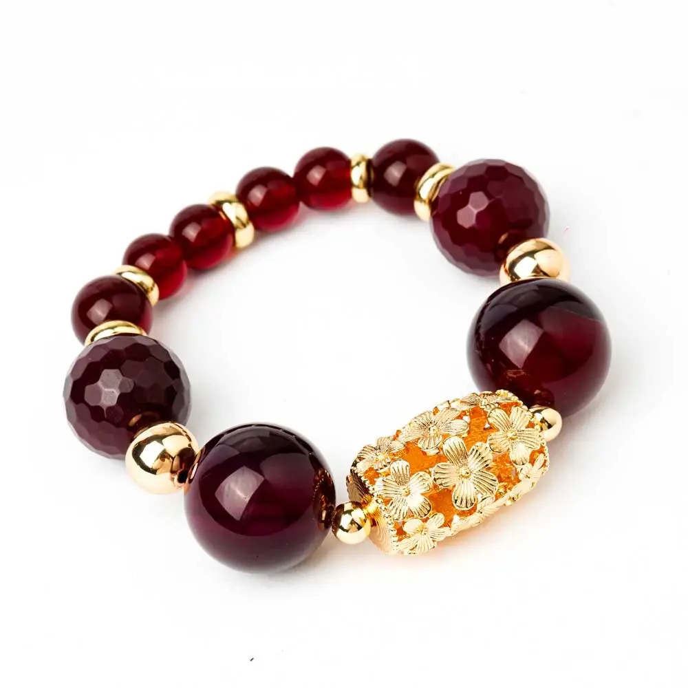 Bracelet en céramique violet