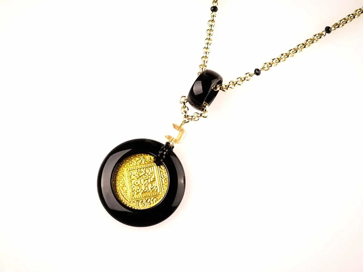 Collier, MAHBOUBA, Onyx