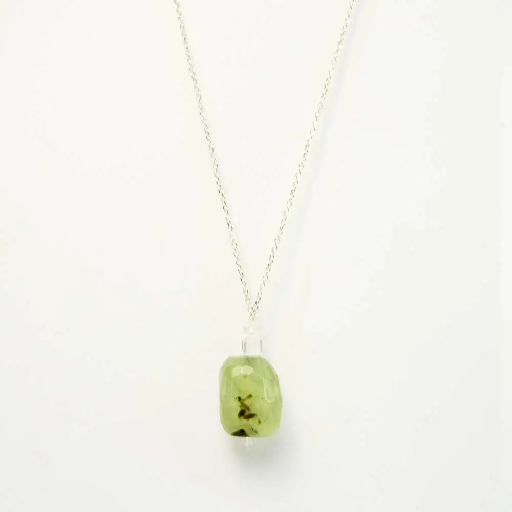 Collier HARMONIA préhnite