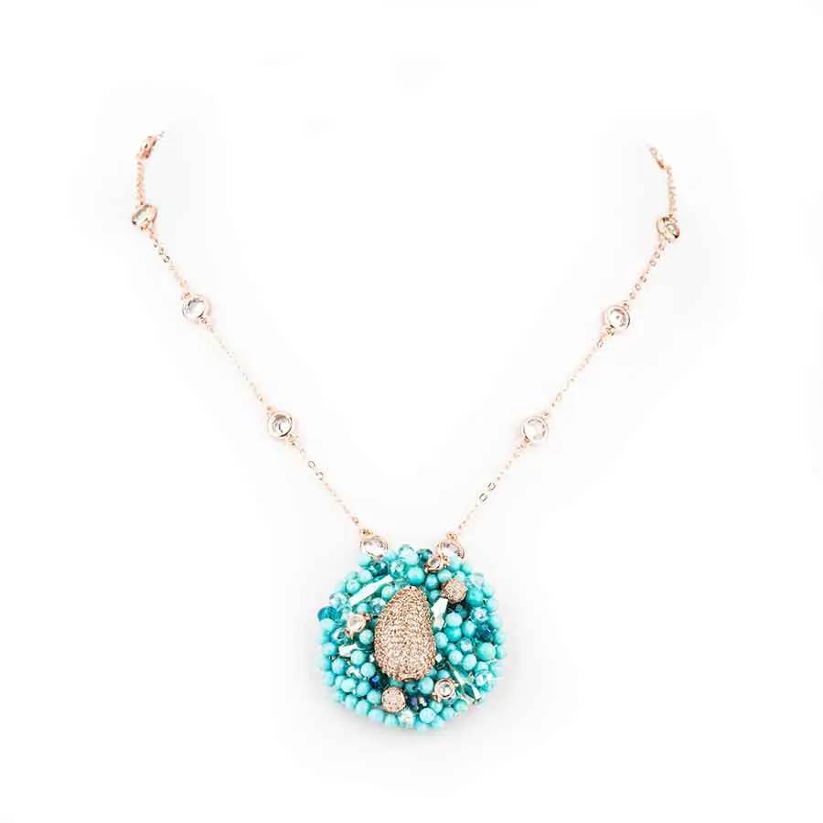 Pendentif SOFIA turquoise