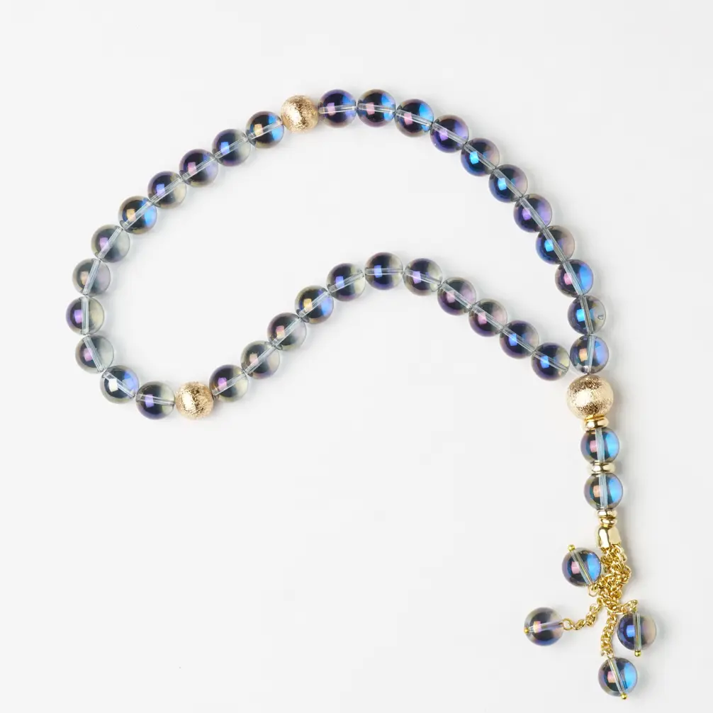 SEBHA 33 pcs Pierre de joie bleue