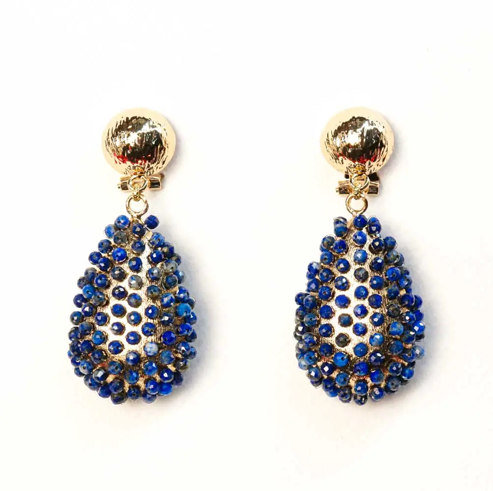 boucles d'oreilles SOFIA, Lapis Lazuli