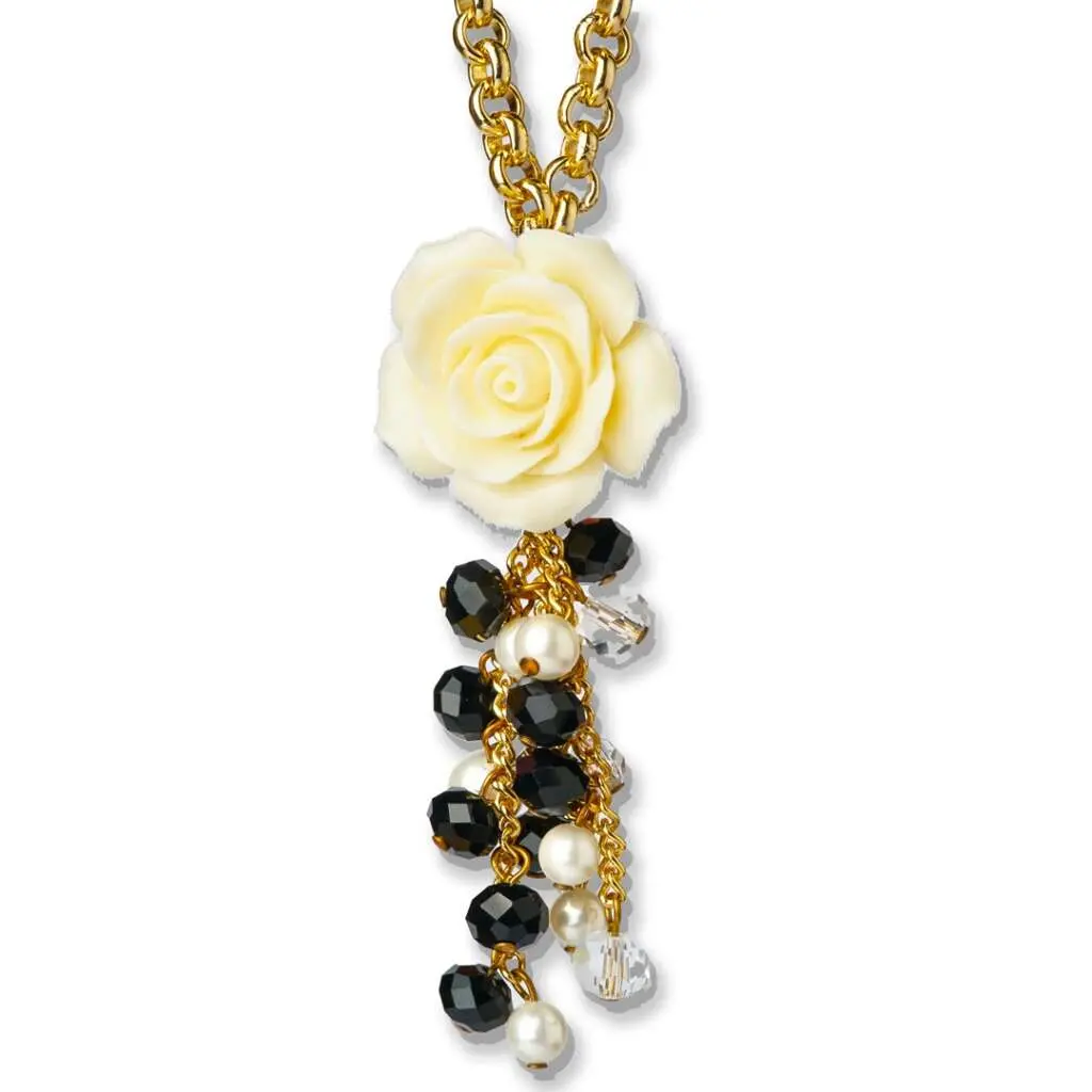 Collier FLORIA, BLANC