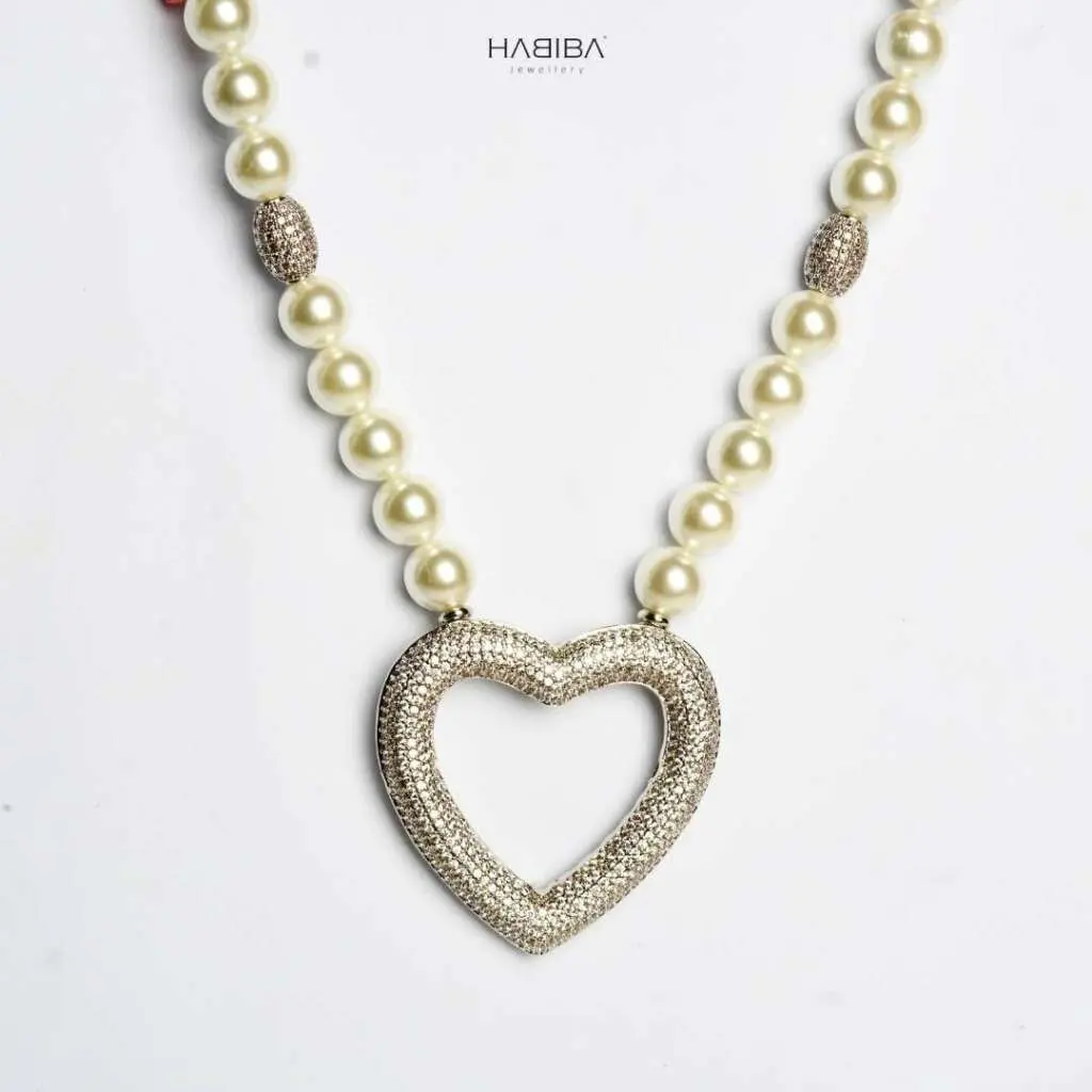 Collier cœur d'HABIBA
