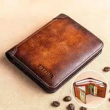 Portefeuille cuir