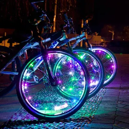 Éclairage vélo LED