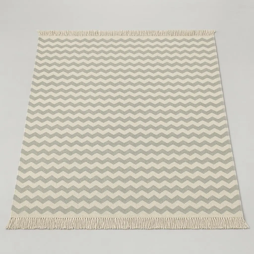 Tissage avec zigzague