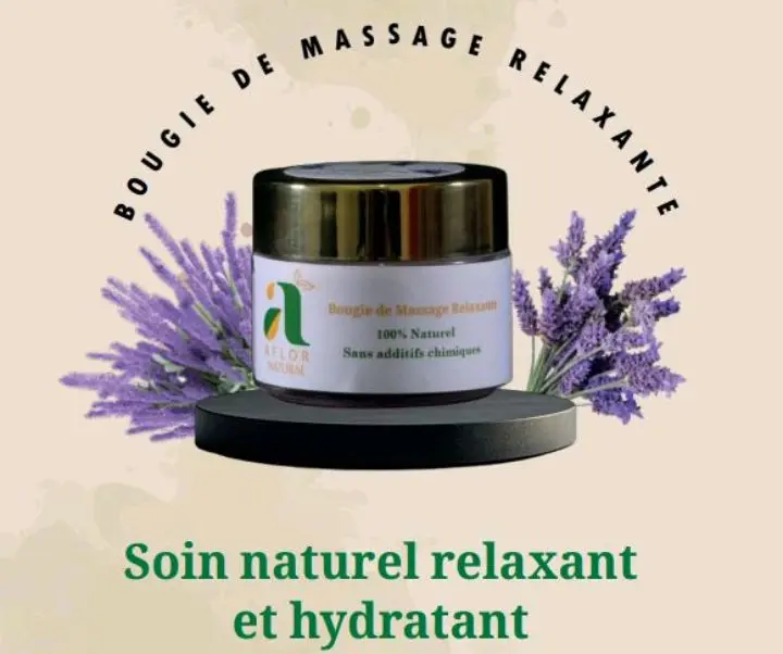 Bougie de massage relaxante  2