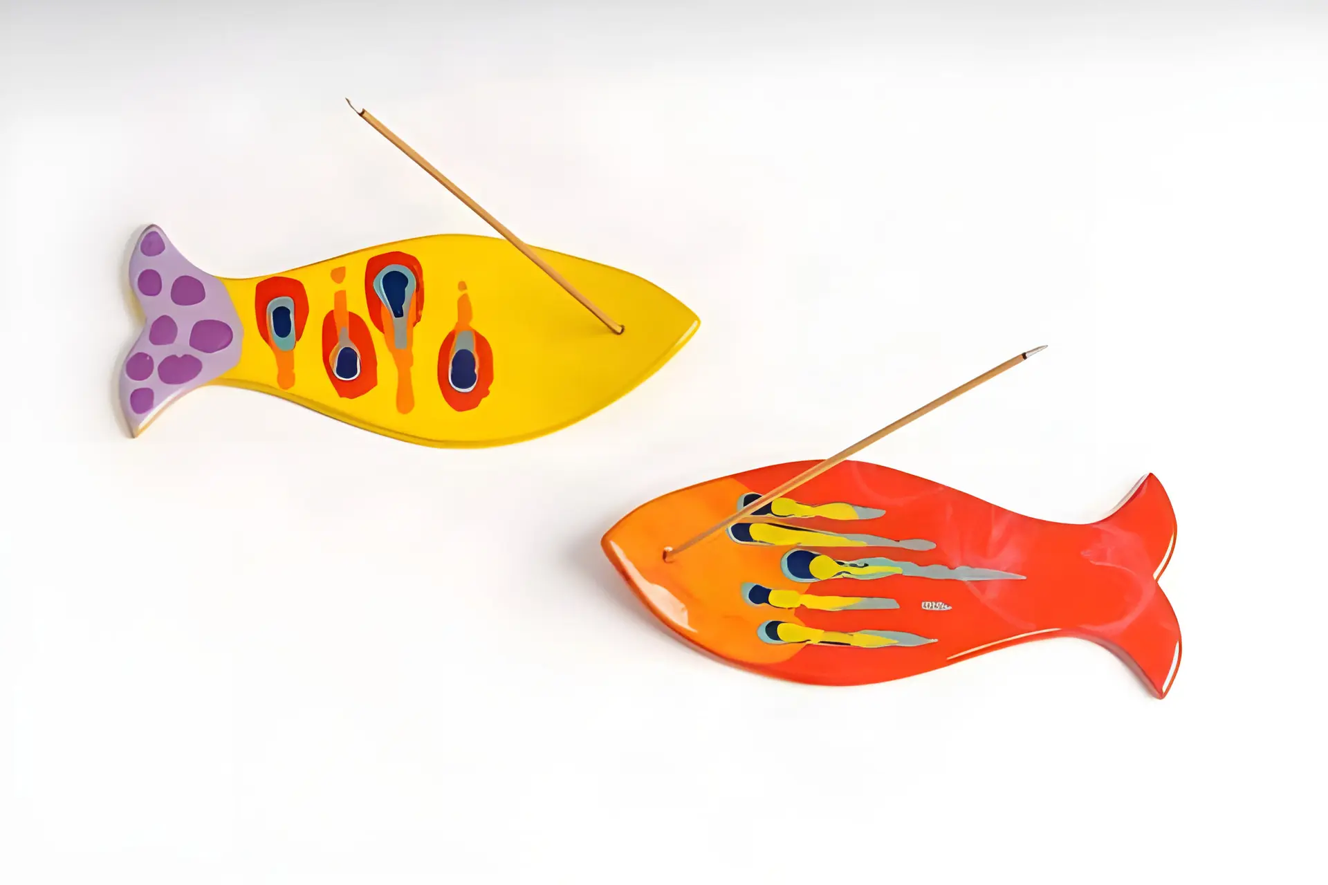 Ceramic Fish Incense Holder