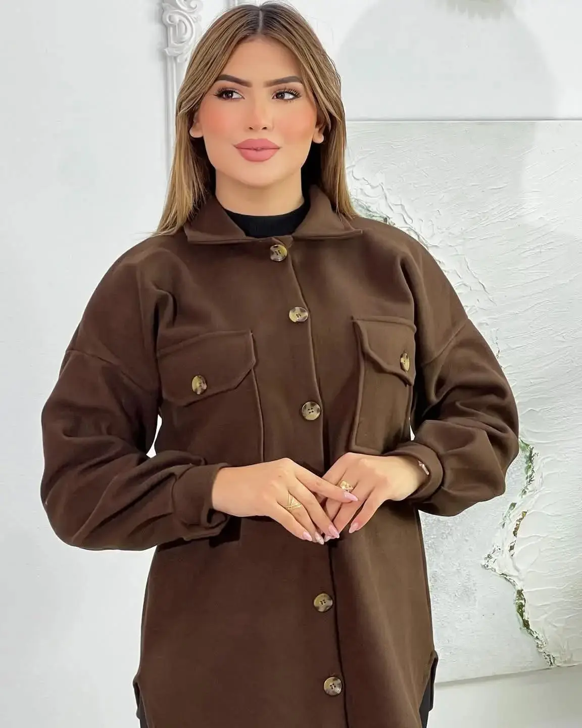 Chemise Oversize Hiver