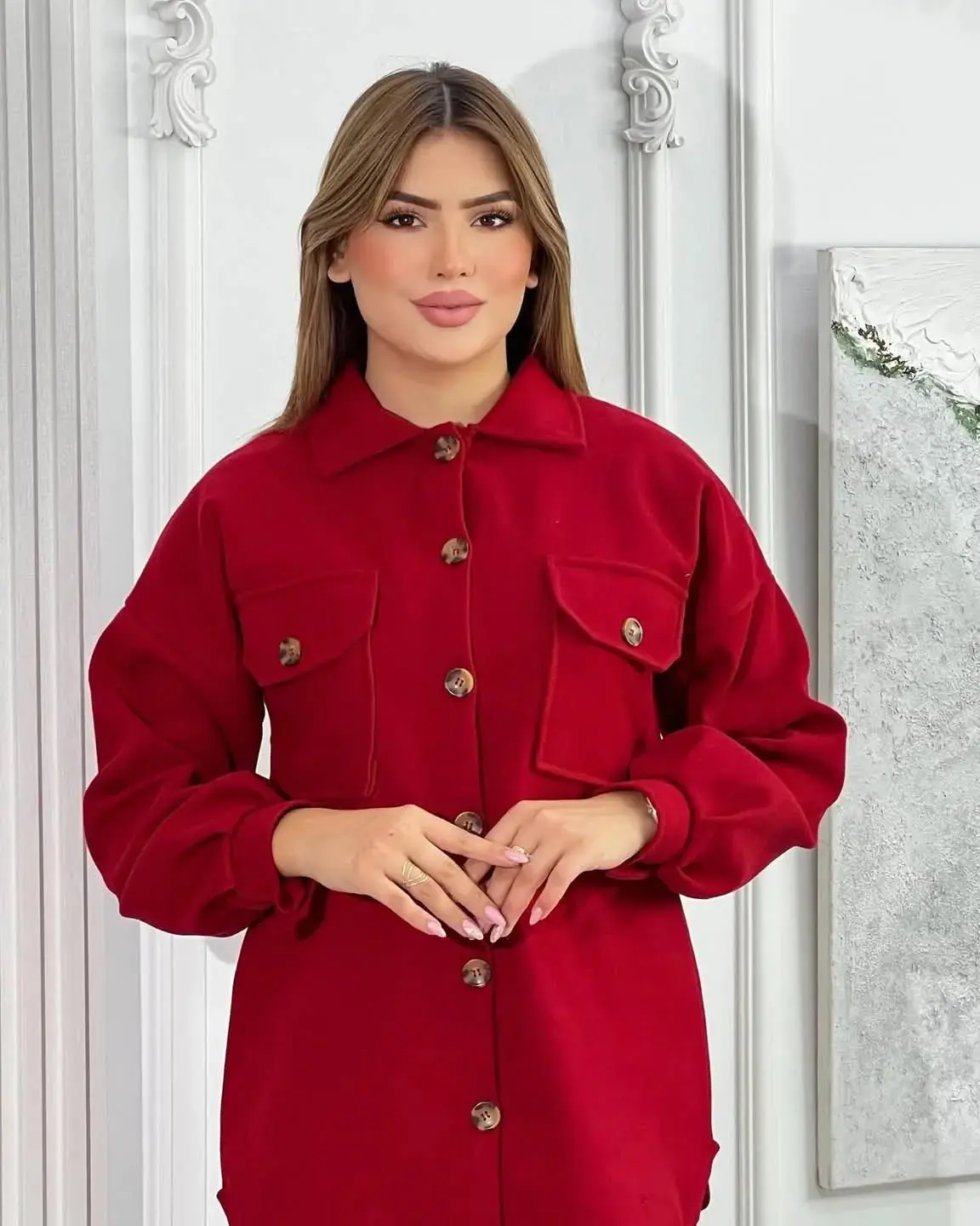 Chemise Oversize Hiver