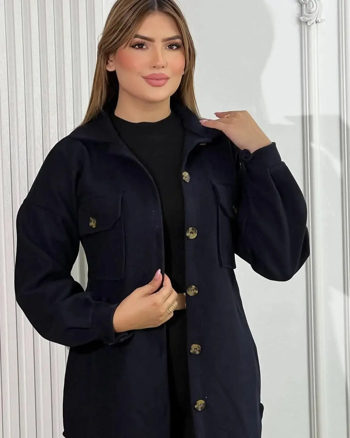 Chemise Oversize Hiver