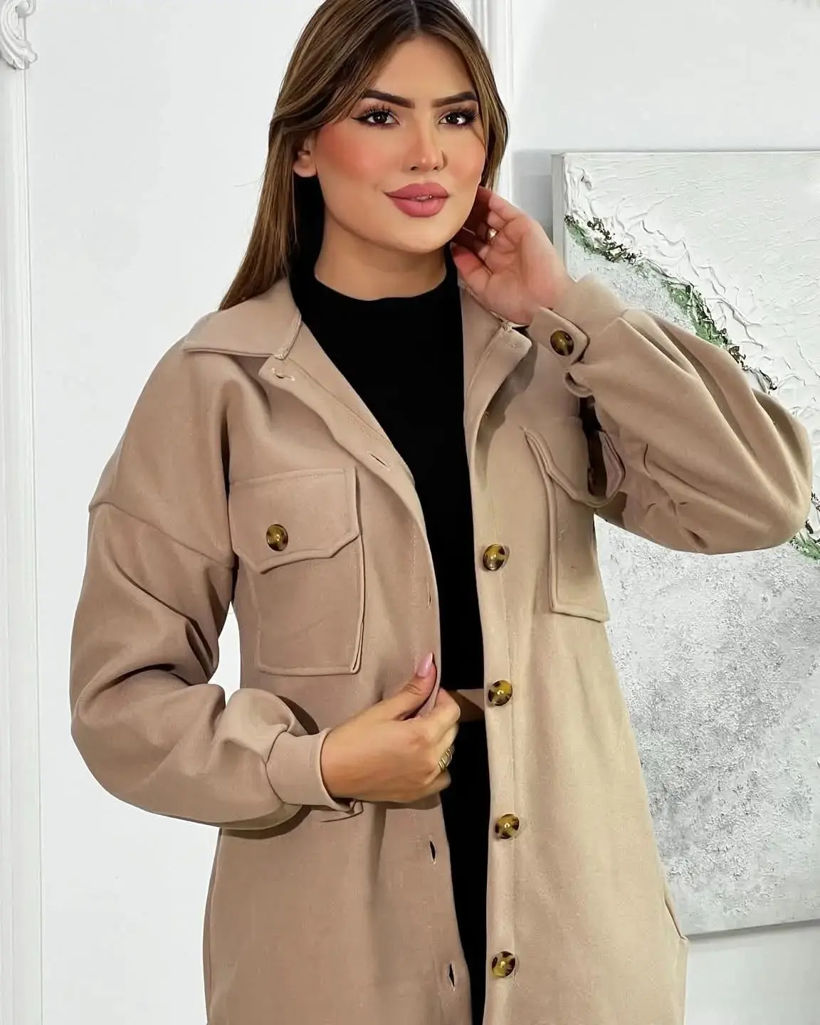 Chemise Oversize Hiver