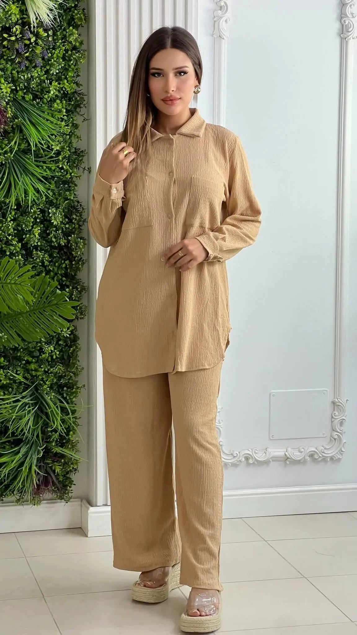 Ensemble – couleur terracotta