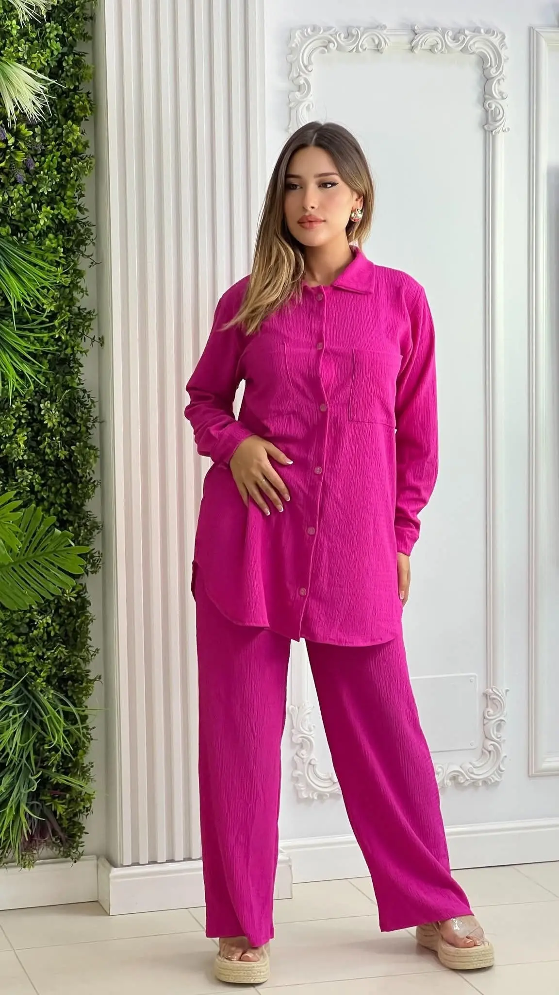 Ensemble – couleur terracotta