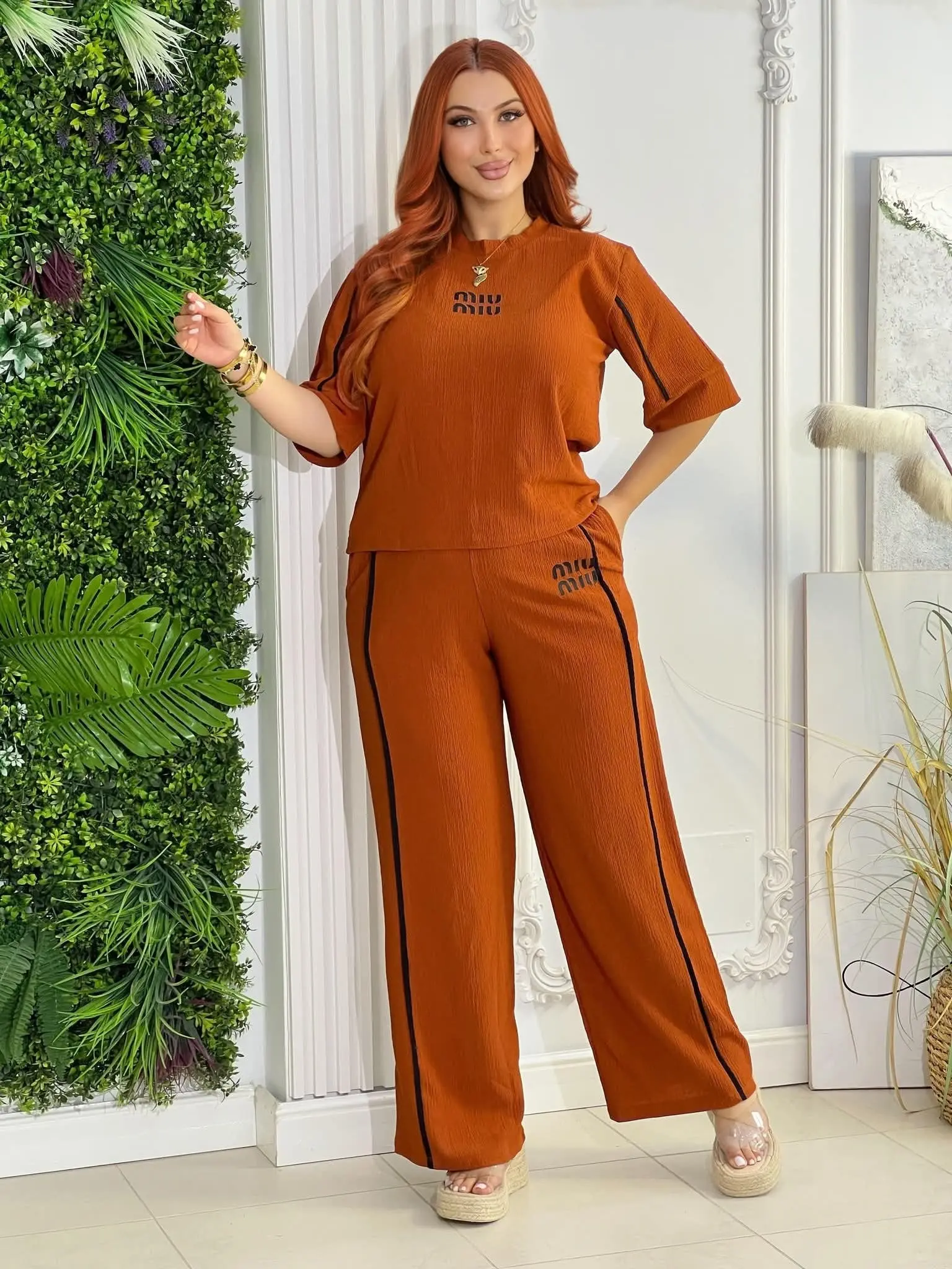 Ensemble deux pièces casual chic