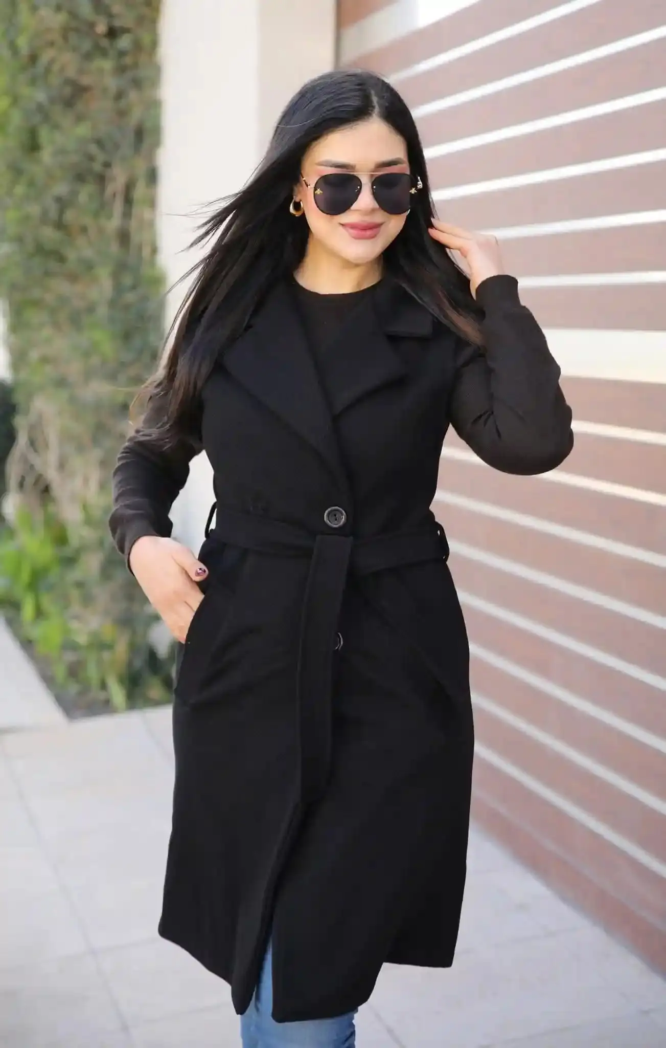 Manteau Cachemire Sans Manches