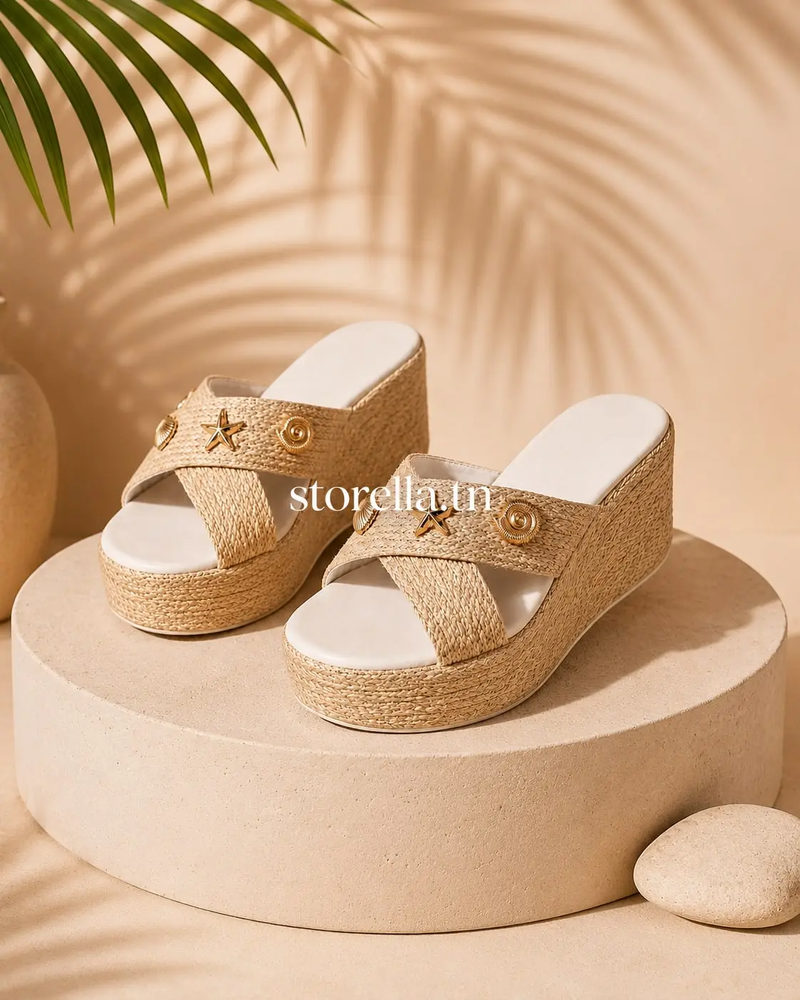 Mule Halfa + Boucles décoratives