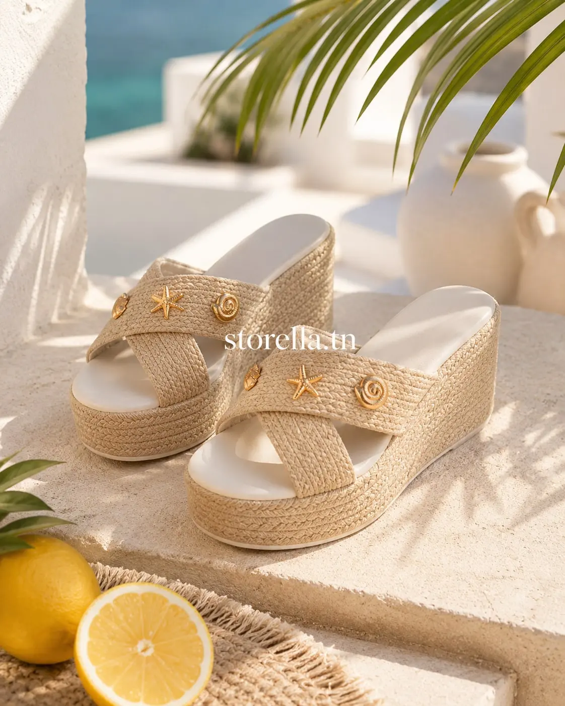 Mule Halfa + Boucles décoratives