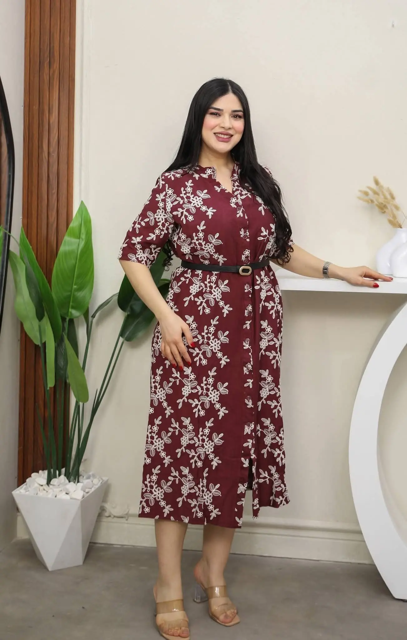 Robe Kamraya a ceinture