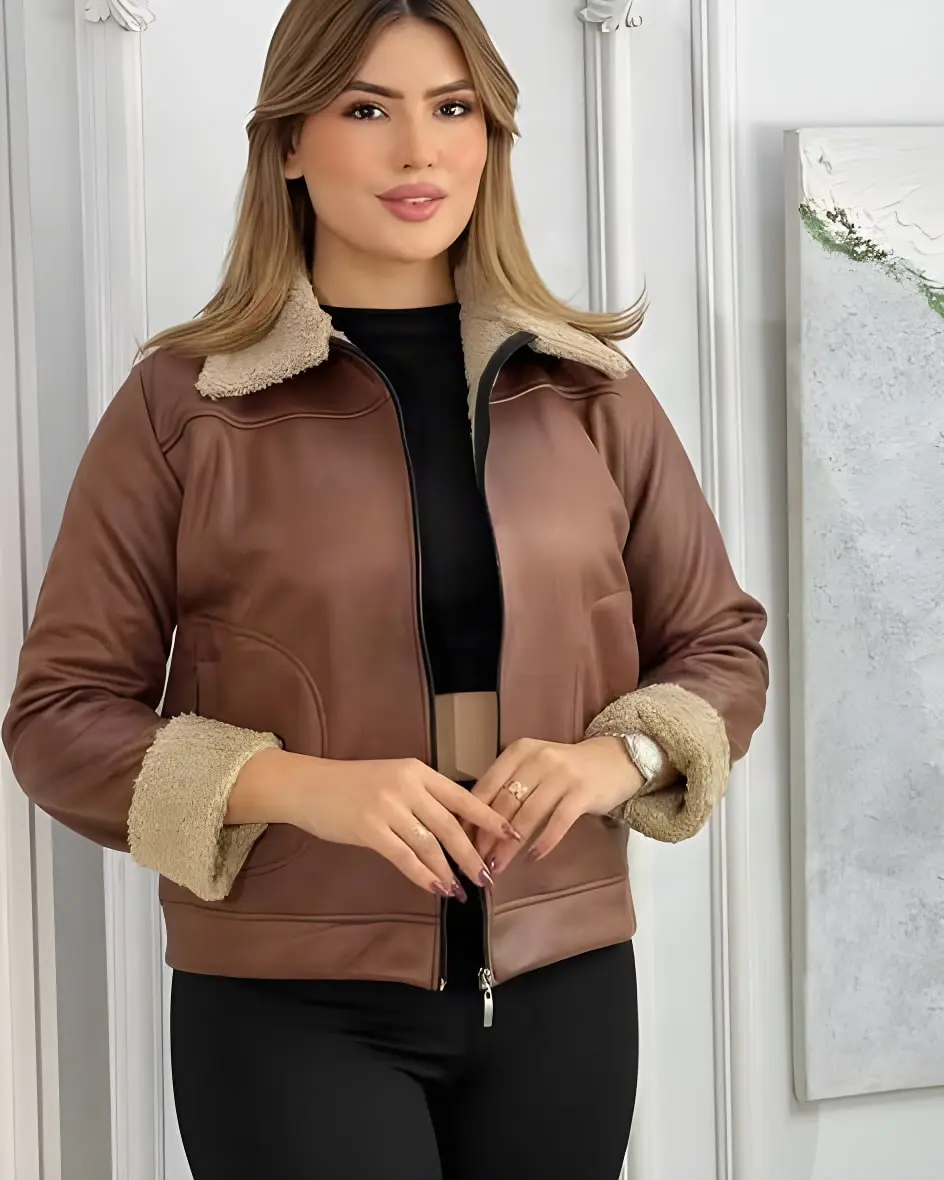 Veste doublée femme