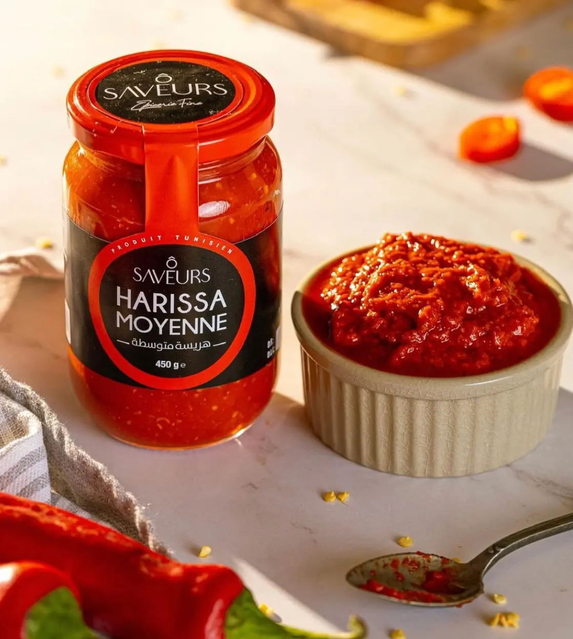 Harissa Moyenne 370 grammes