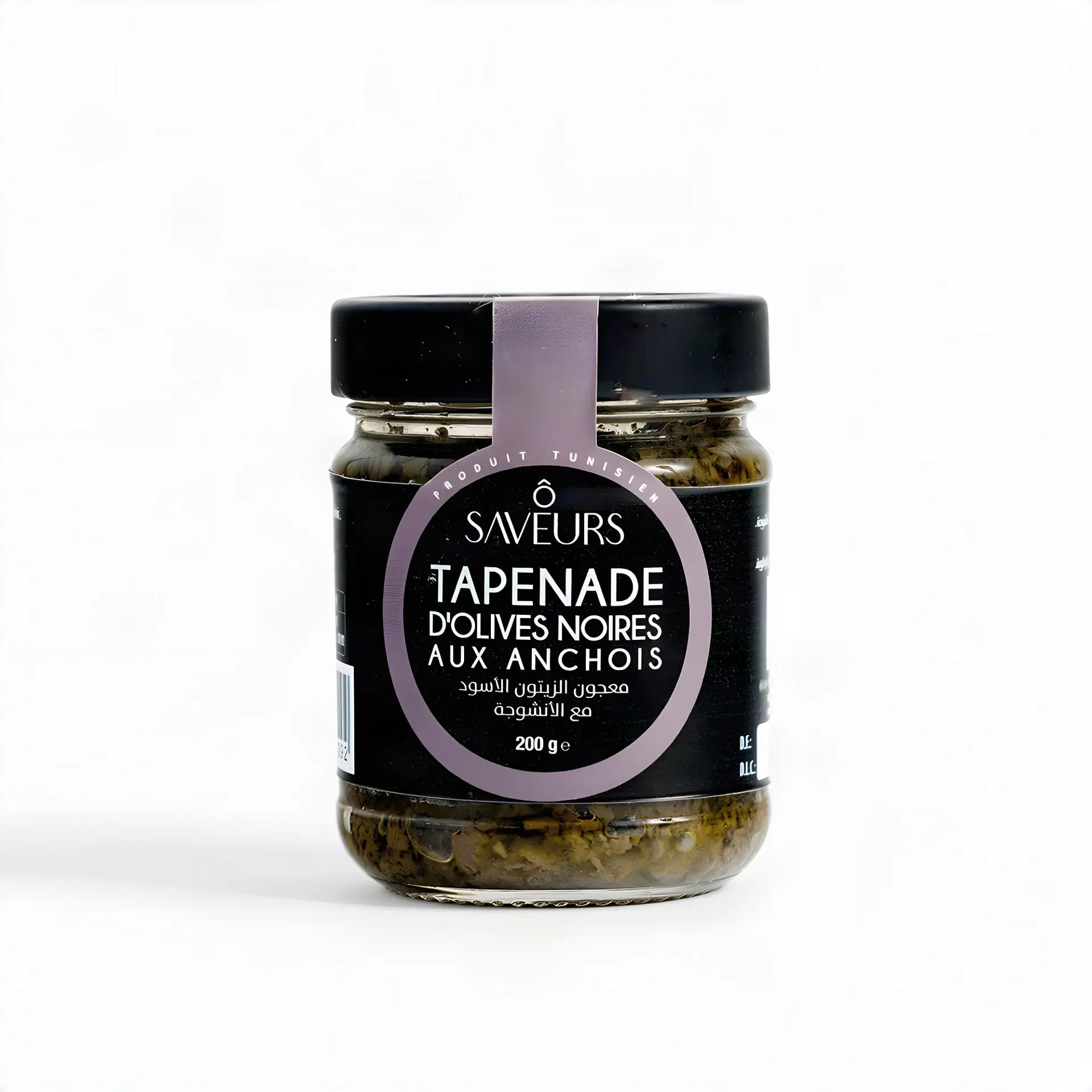 Tapenade d’olive noire 200g