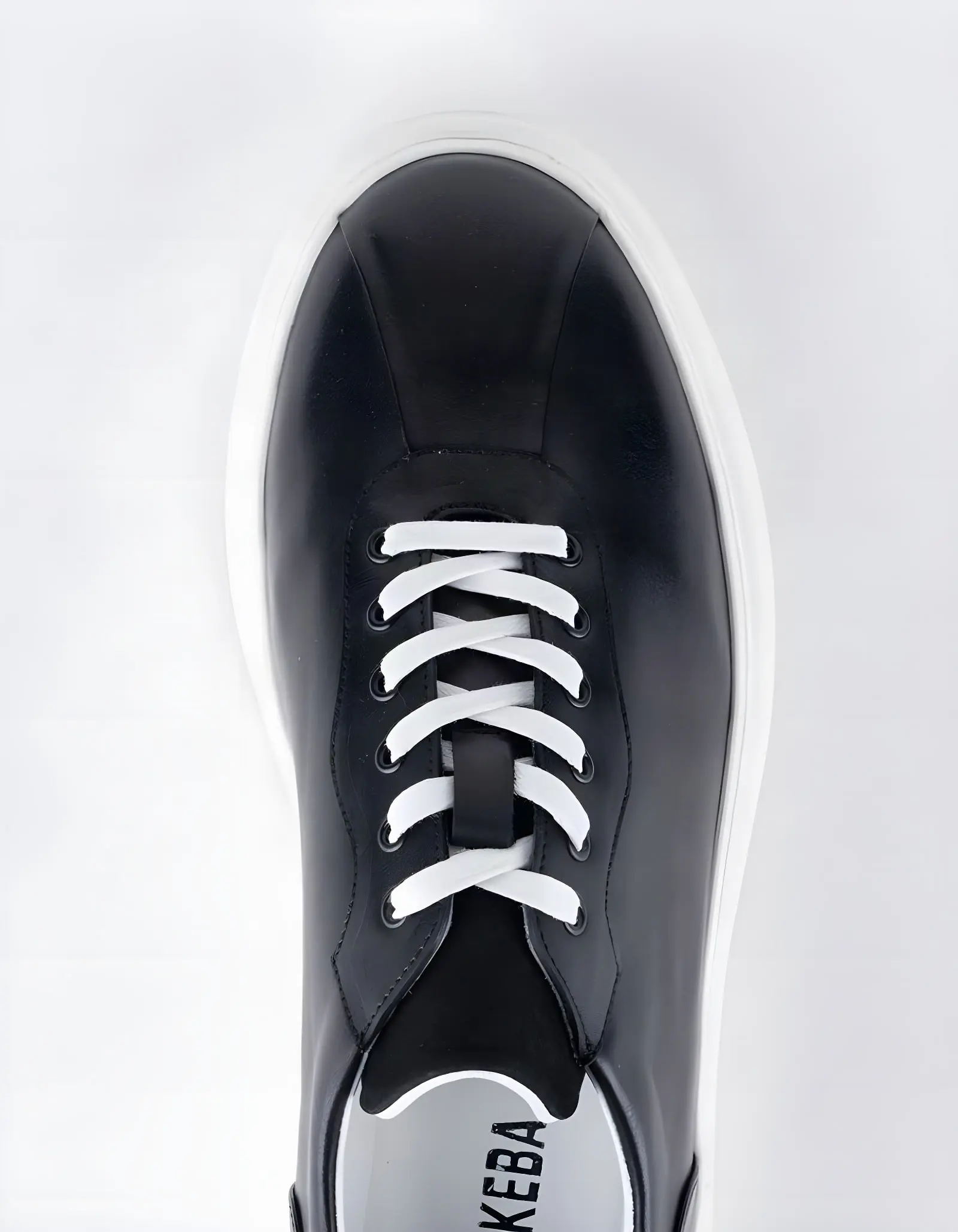 Baskets en cuir Danilo – BLC09 Noir
