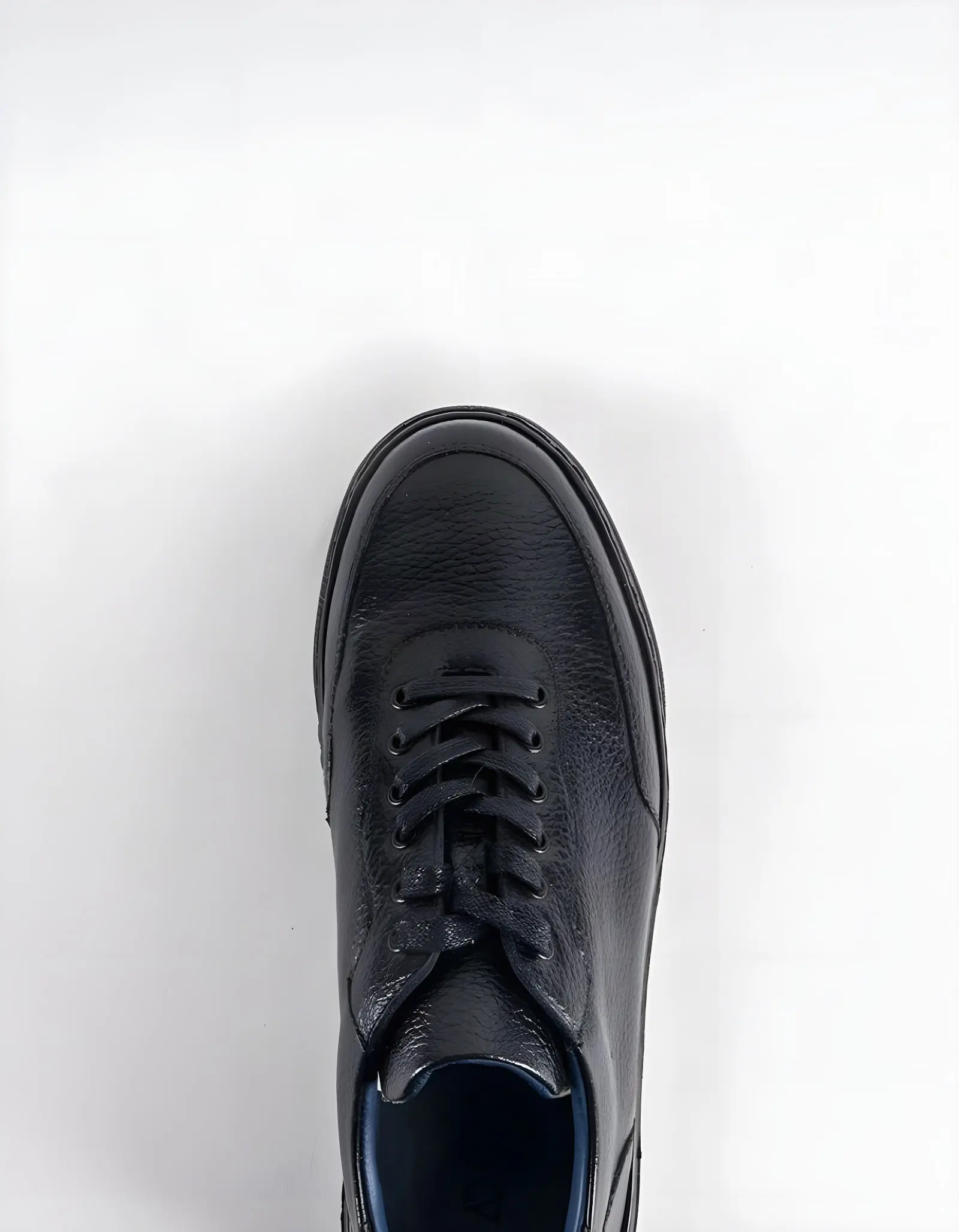 Baskets en cuir Enzo – E11 Noir
