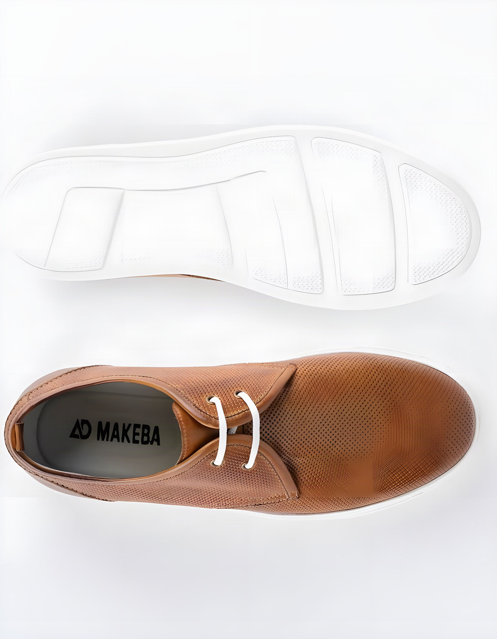 Baskets en cuir Leo – CU32 Camel