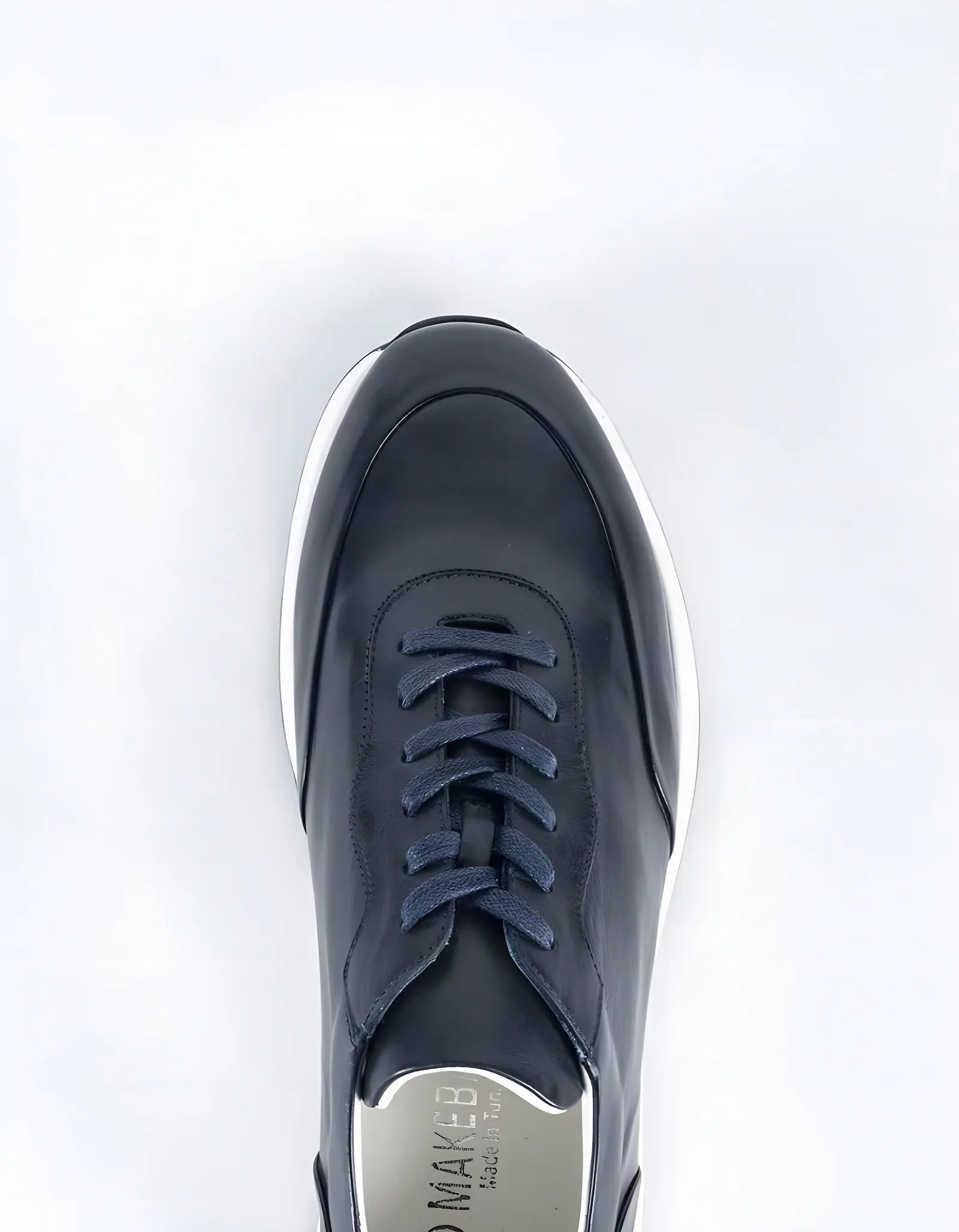 Baskets en cuir Marco – 1304 Bleu