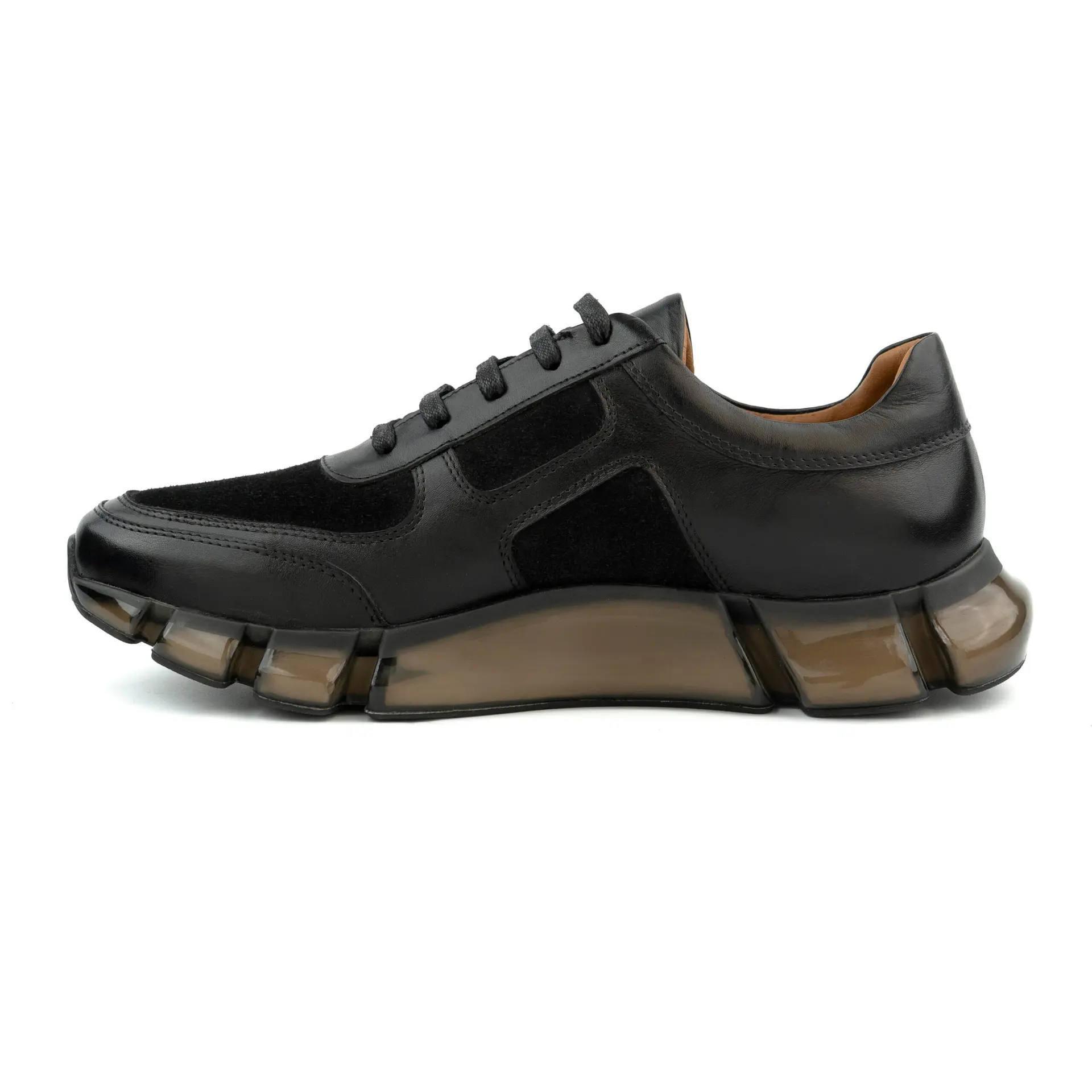 Baskets Homme – BLM07 DAIM Noir