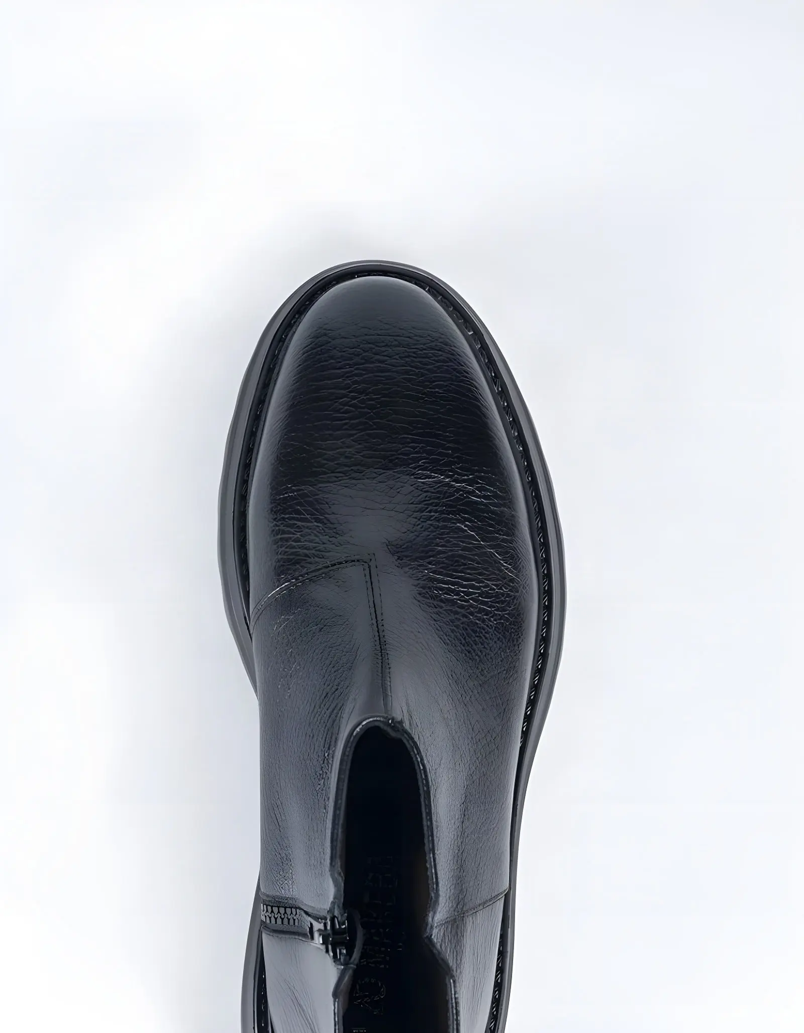 Boots en cuir Barzini – 112 Noir
