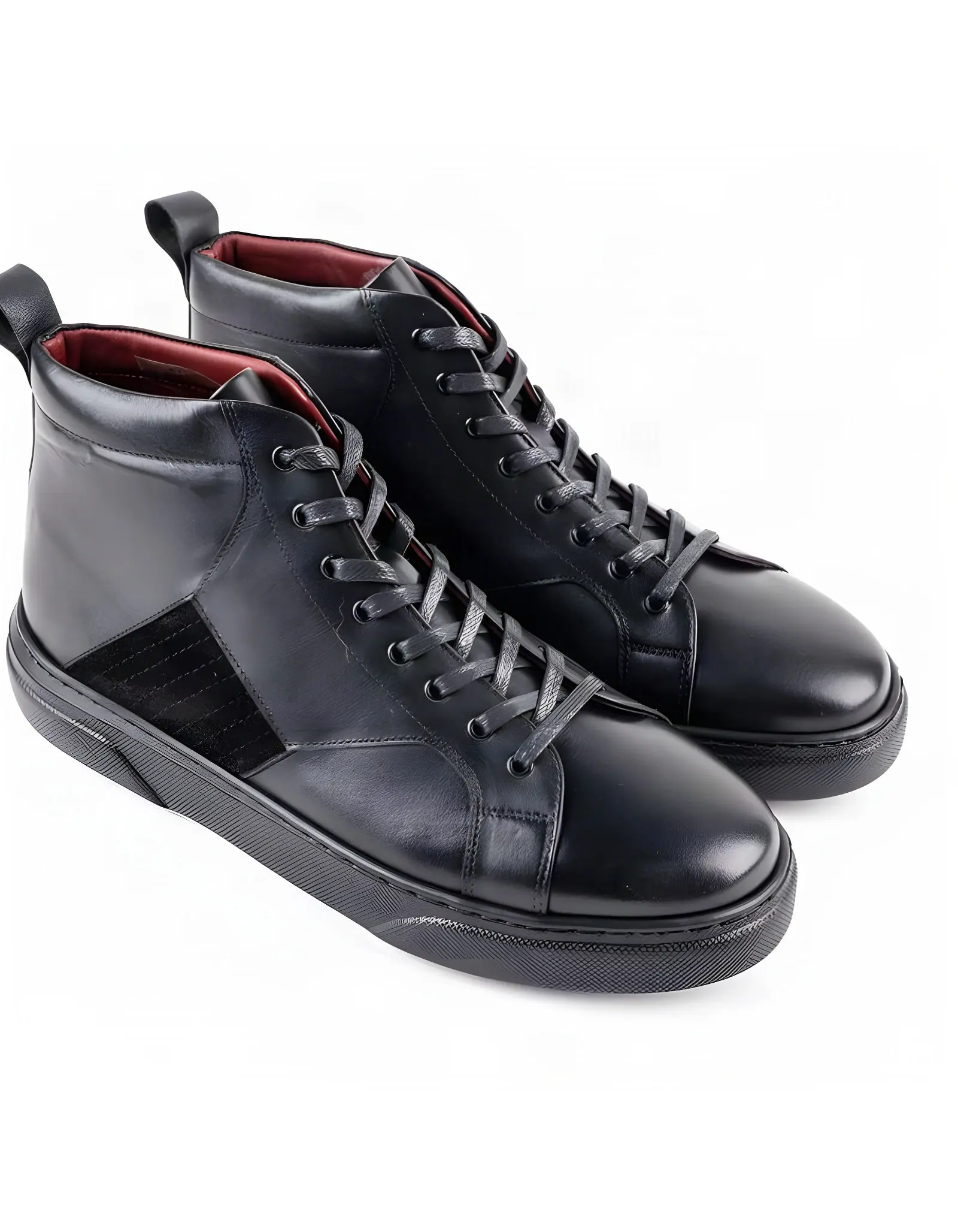 Boots en cuir Enzo – E10 Noir
