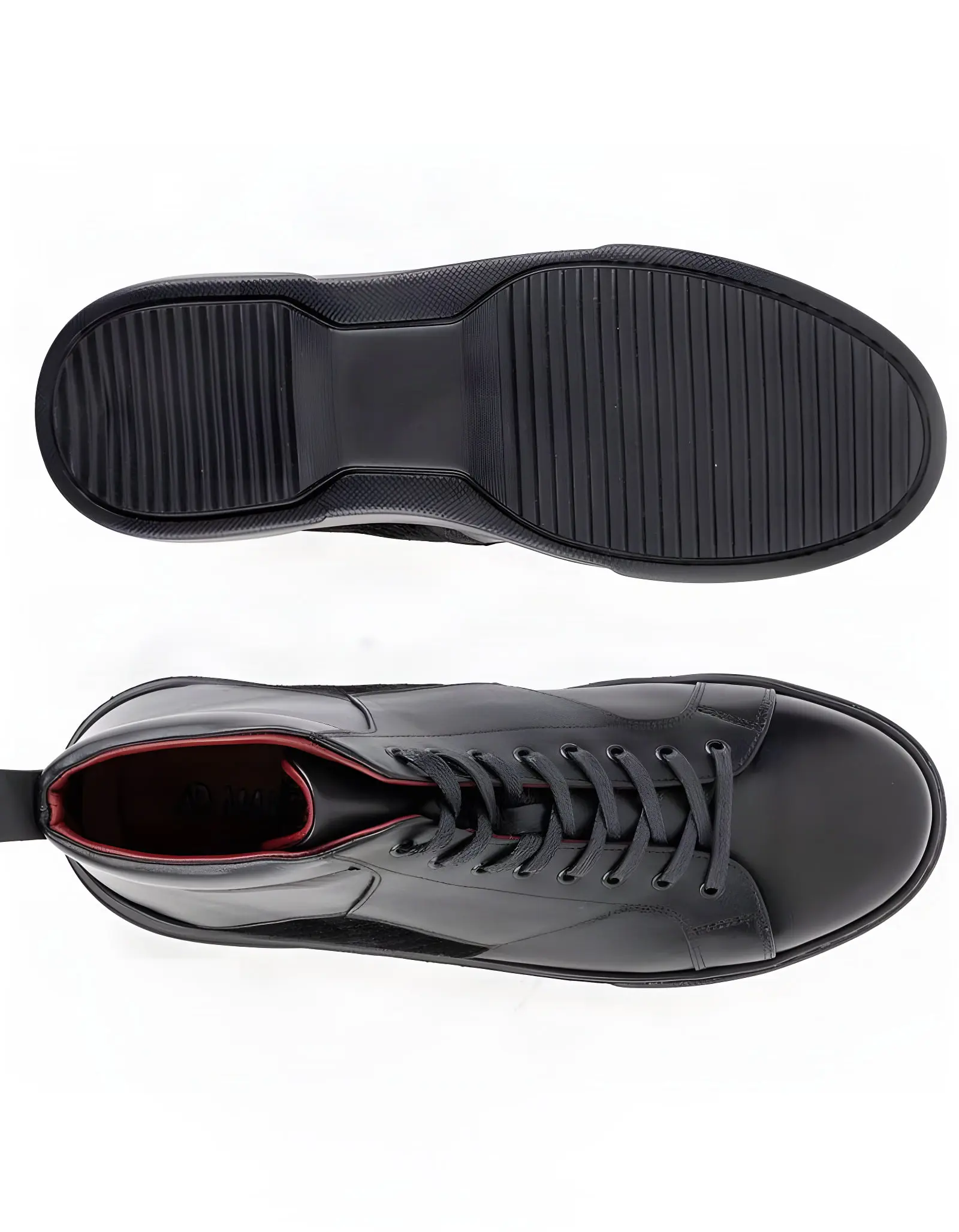 Boots en cuir Enzo – E10 Noir