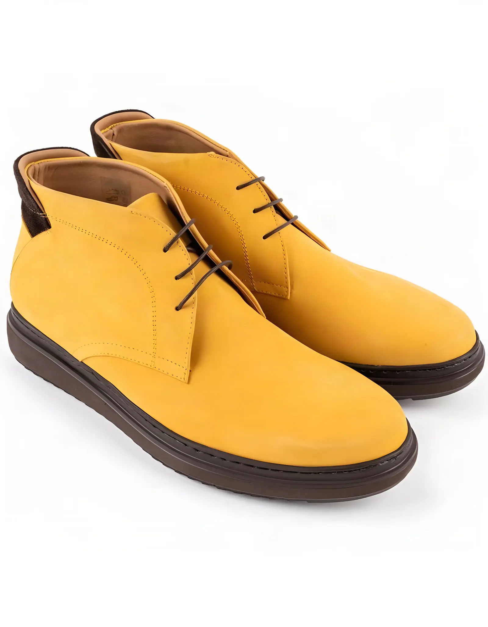 Boots en daim Clarks – AD10 Jaune