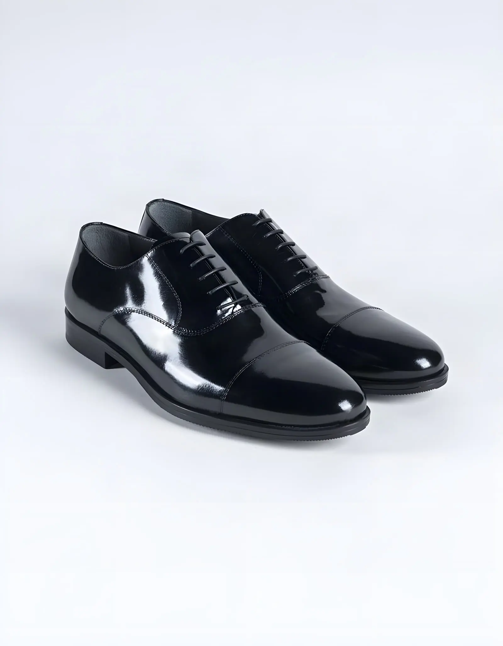 Chaussure en cuir Dante – DB21 Noir Brillant