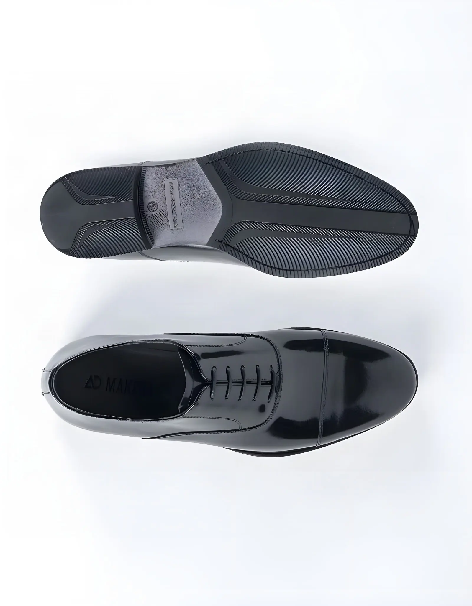 Chaussure en cuir Dante – DB21 Noir Brillant