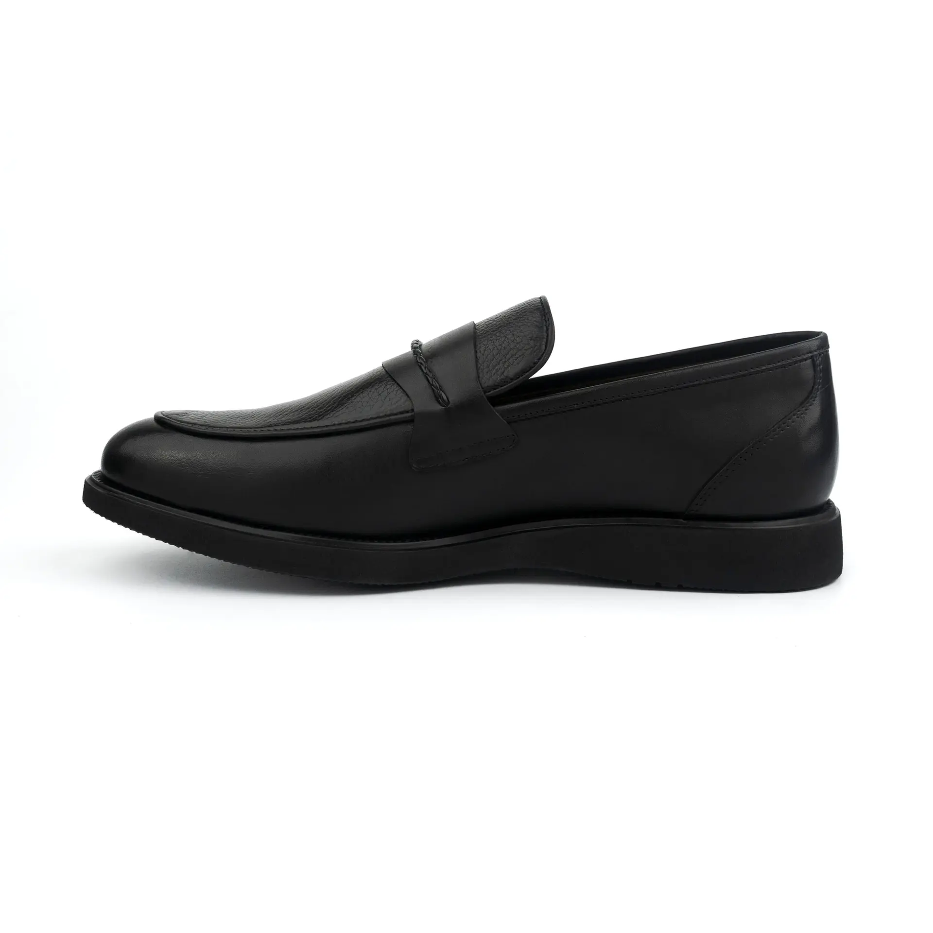 CHAUSSURE EN CUIR HOMME -7414 NOIR FALL
