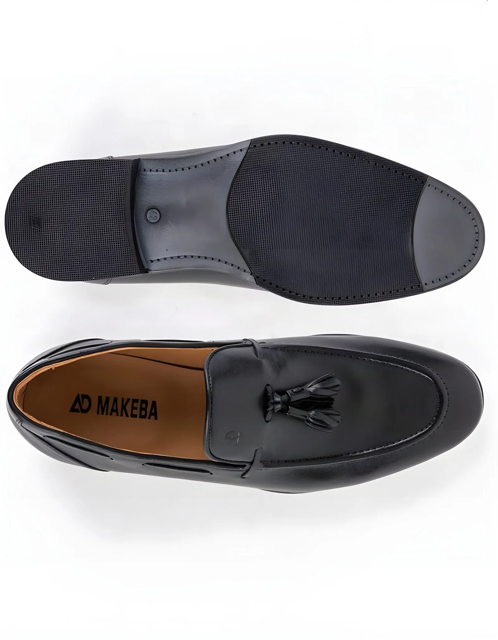 Chaussure en cuir Luca – CLA06 Noir