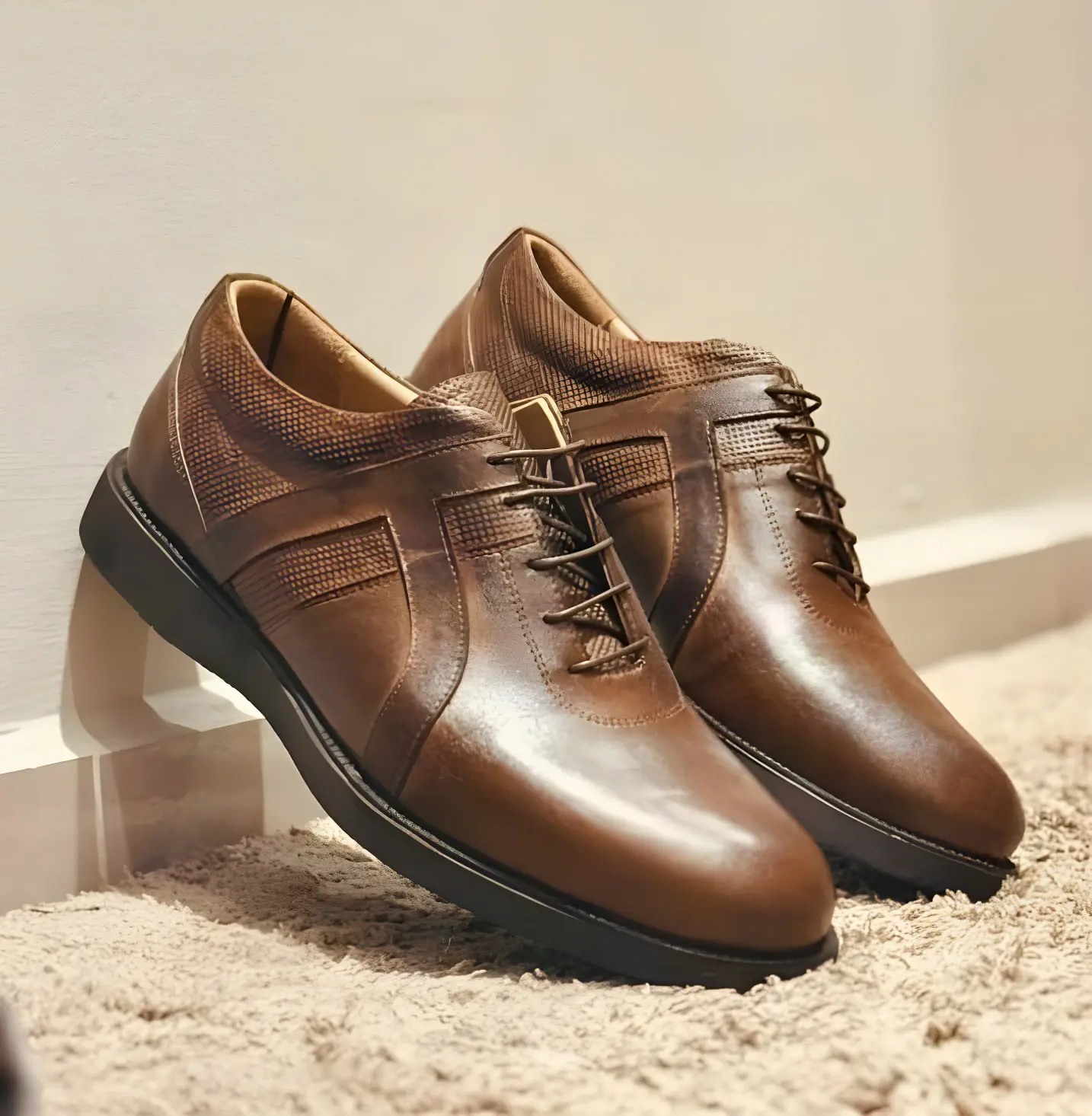 CHAUSSURE HOMME -7411 MARRON234