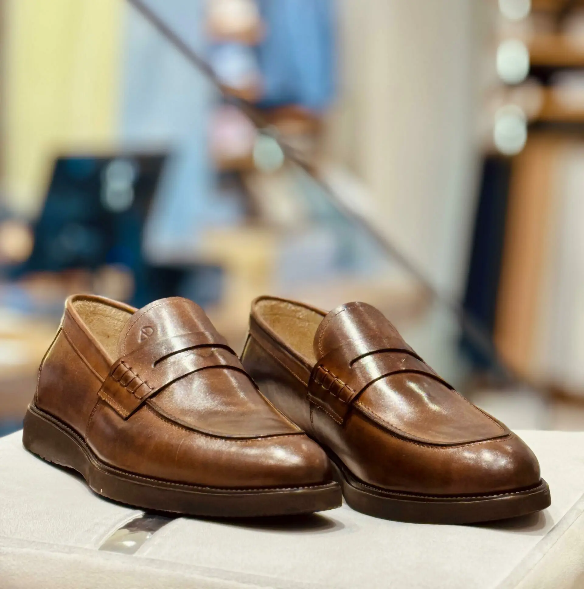 CHAUSSURE HOMME CUIR -7407 MARRON234