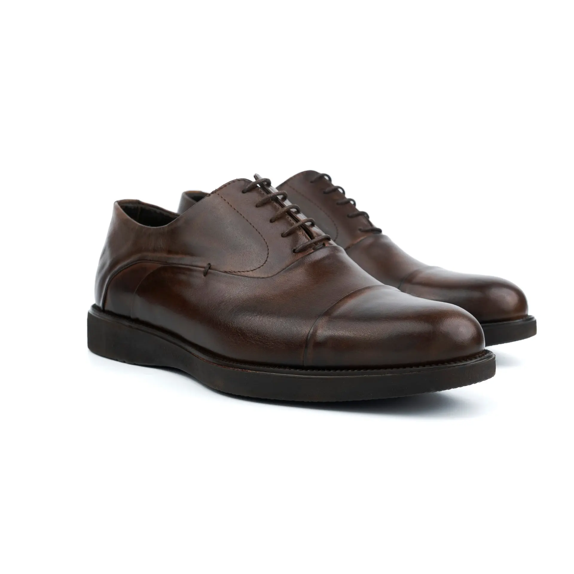 CHAUSSURE HOMME CUIR -7408 MARRON290